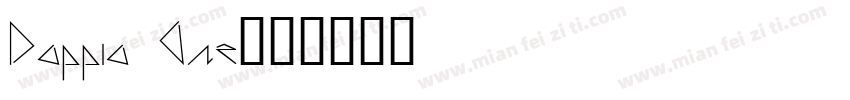 Doppio One字体转换